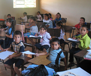 Students in the classroom at the Suzanna Wesley School