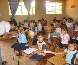 Children at Suzanna Wesley School