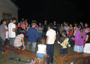 Youth night at the Agrimission Center