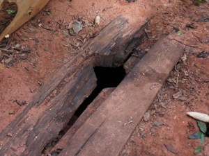A toilet in Paraguy interior