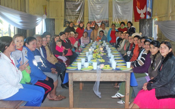 Women's Bible Study/Tea Party in Paraguay
